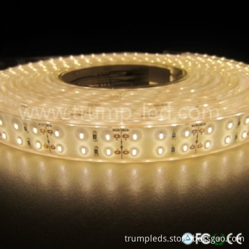 high lumens output 220V high voltage led strips double row light 5m